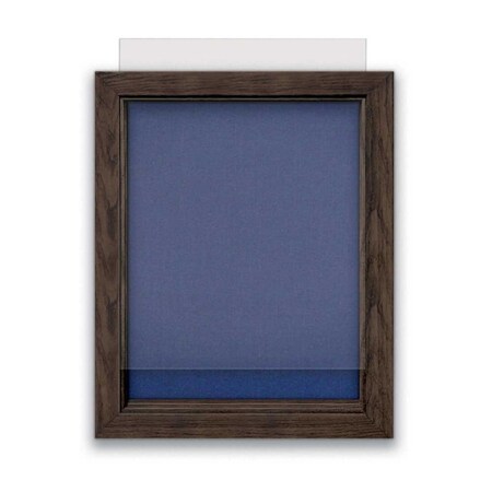 United Visual Products Indoor Enclosed Combo Board, 72"x36", Gold Frame/Green & Burgundy UVCB7236G-GREEN-DBURGU